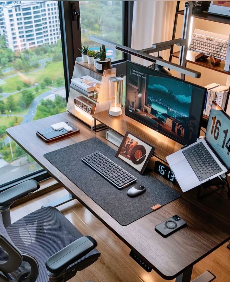 Gaming room Wood House — setup principal